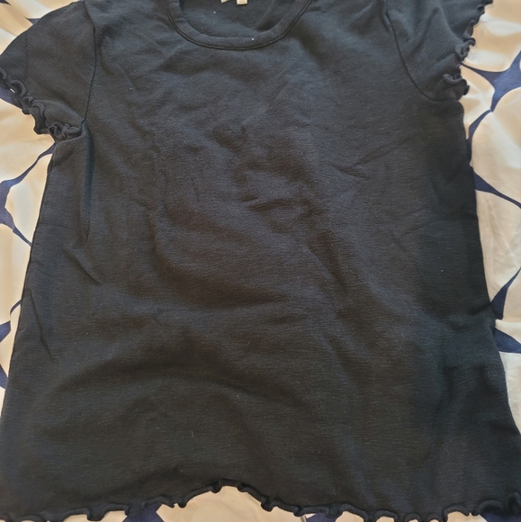 SET OF TWO - Madewell Baby Tee - White and Black - Picture 5 of 7